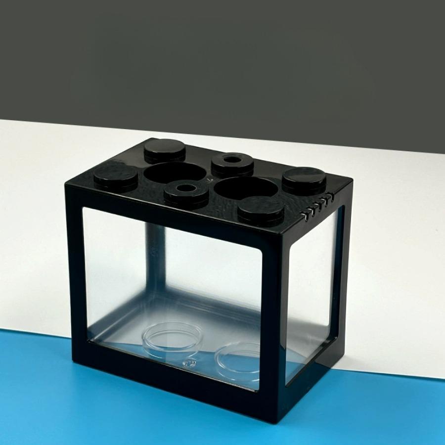 High-transparency Fish Tank Small Ecological Home Creative Fighting Ornamental Transparent Fish Fish Building Blocks Tank
High-transparency Fish Tank Small Ecological Home Creative Fighting Ornamental Transparent Fish Fish Building Blocks Tank