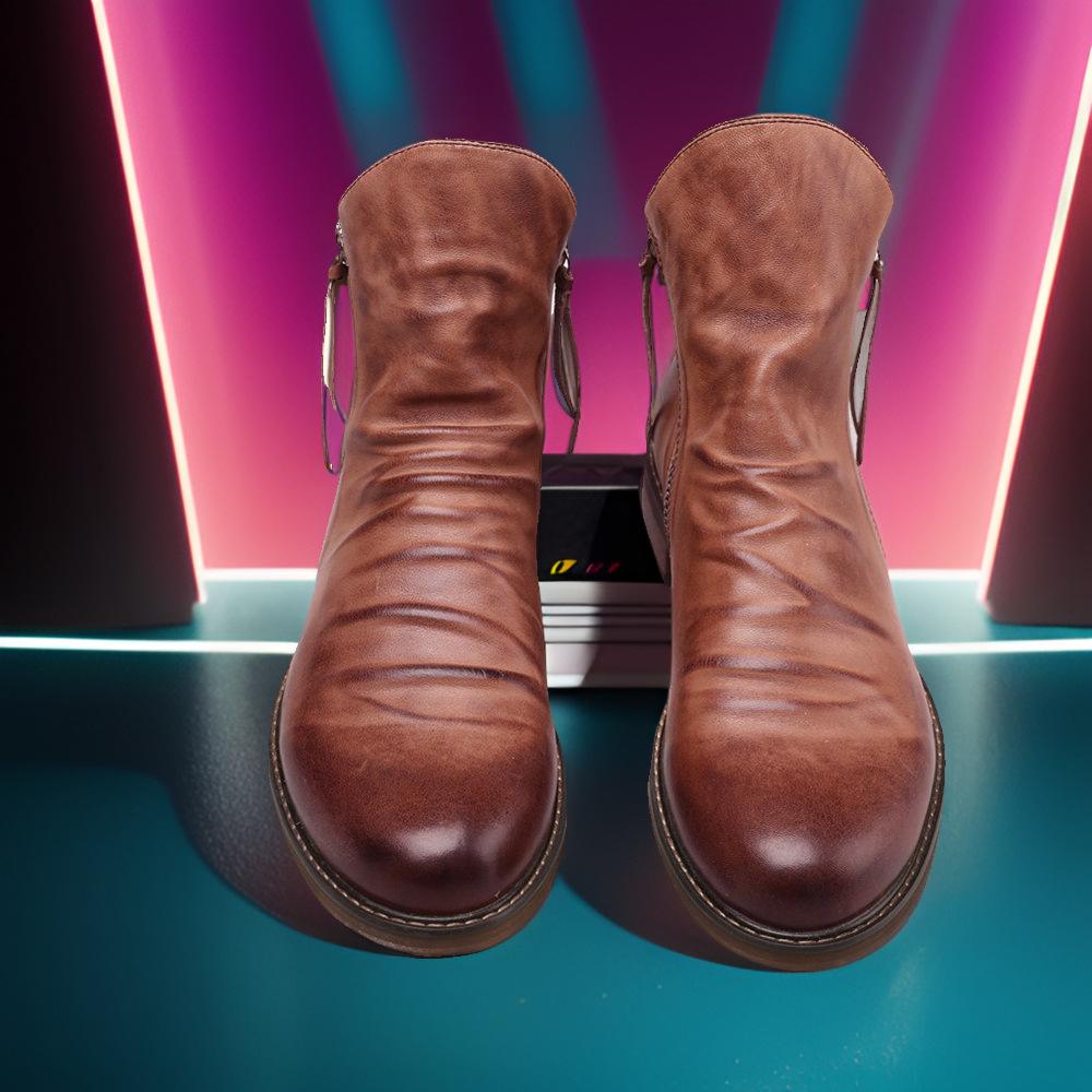 Мужские кожаные ботинки челси, модные высокие ботинки с кисточками и молнией, весна-осень, ботильоны для мужчин, комфорт, большие размеры 38-48 42 коричневый
Мужские кожаные ботинки челси, модные высокие ботинки с кисточками и молнией, весна-осень, ботильоны для мужчин, комфорт, большие размеры 38-48 42 коричневый