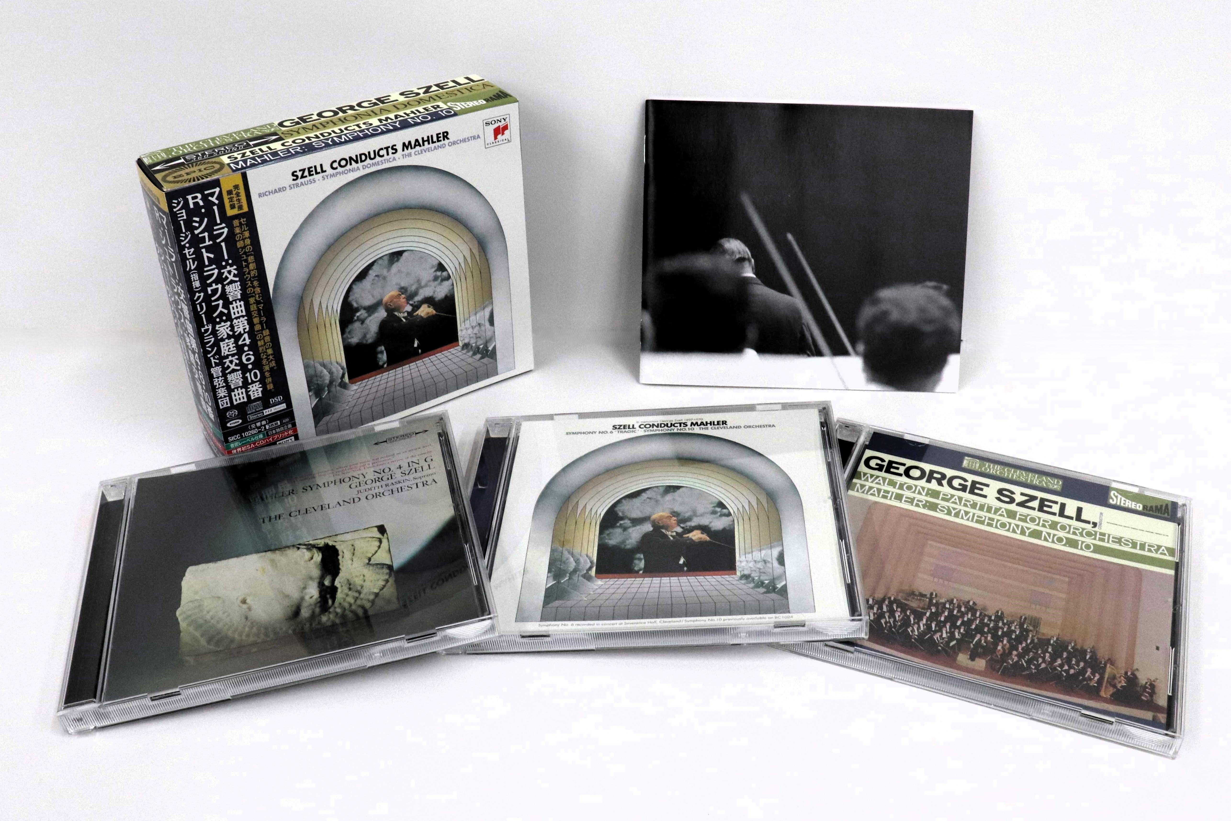 CD GEORGE SZELL, THE CLEVELAND ORCHEST - Mahler Symphonies Nos. 4, 6, and 10 SICC102602 Sony Classical 2018 Japan Obi Classical Used
CD GEORGE SZELL, THE CLEVELAND ORCHEST - Mahler Symphonies Nos. 4, 6, and 10 SICC102602 Sony Classical 2018 Japan Obi Classical Used