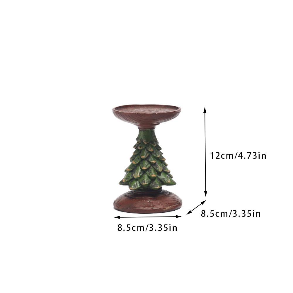 Resin Christmas Tree Candle Holder Ornament for Home Decor
Resin Christmas Tree Candle Holder Ornament for Home Decor