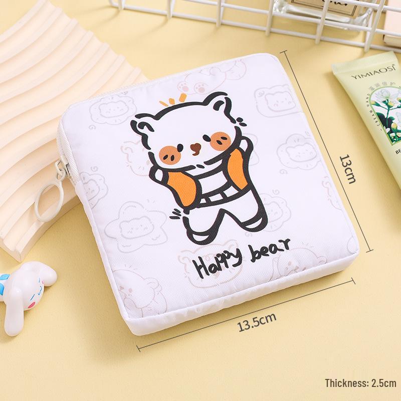 Суперлегкий холщовый мультяшный кошелек для монет и держатель для гигиенических прокладок для девочек 13.5cm x 13cm x 2.5cm
Суперлегкий холщовый мультяшный кошелек для монет и держатель для гигиенических прокладок для девочек 13.5cm x 13cm x 2.5cm