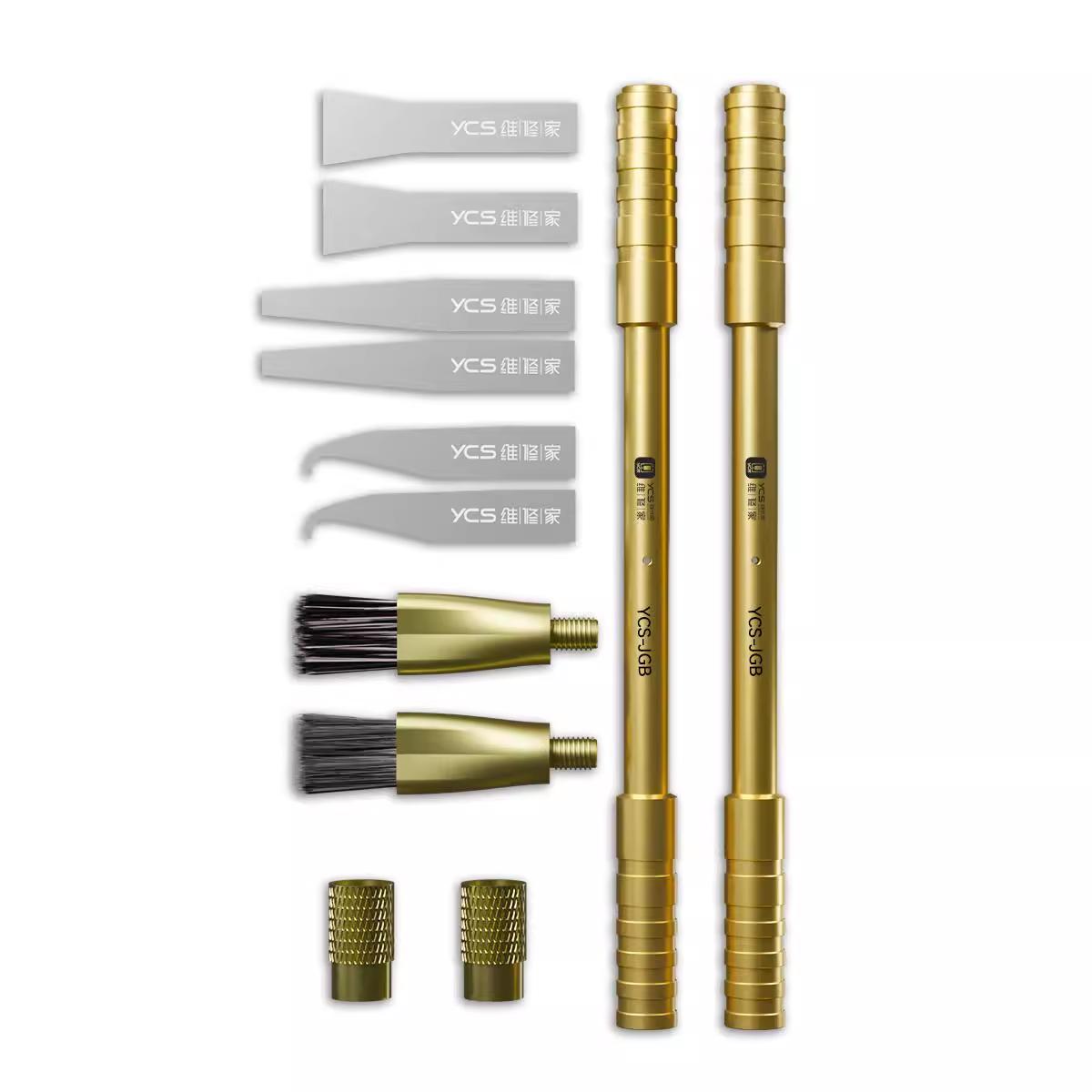 YCS Quicky Remove Blades /10 in 1 Gule remover/PCB glue Remover /Mobile screen open tools/Mobile repair tools серый
YCS Quicky Remove Blades /10 in 1 Gule remover/PCB glue Remover /Mobile screen open tools/Mobile repair tools серый