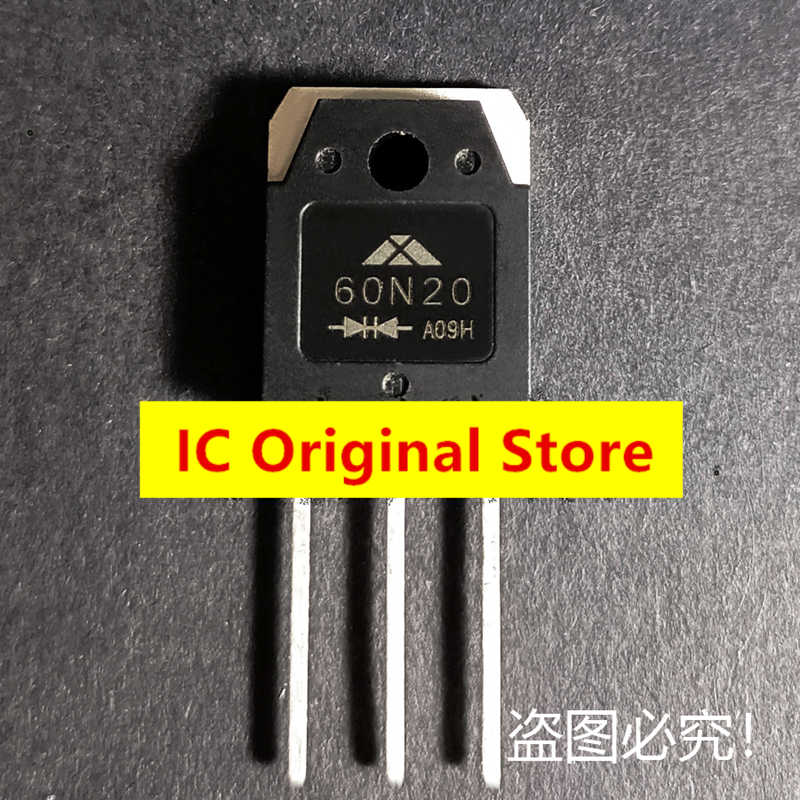 10pcs 60N20 60A/200V TO-3P The Welder Is Used The Fast Recovery Diode New and original чорний
10pcs 60N20 60A/200V TO-3P The Welder Is Used The Fast Recovery Diode New and original чорний