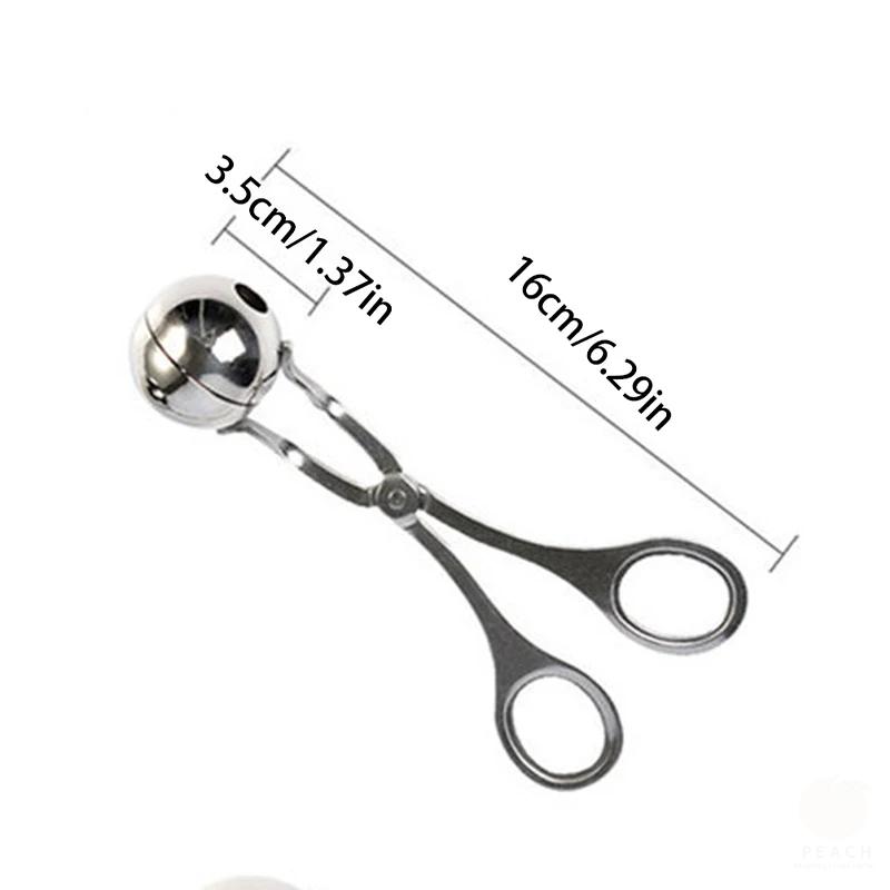 Форма для фрикаделек, Бытовая форма для рисовых и овощных роллов, Кухонный инструмент для жареных фрикаделек. серебряный
Форма для фрикаделек, Бытовая форма для рисовых и овощных роллов, Кухонный инструмент для жареных фрикаделек. серебряный