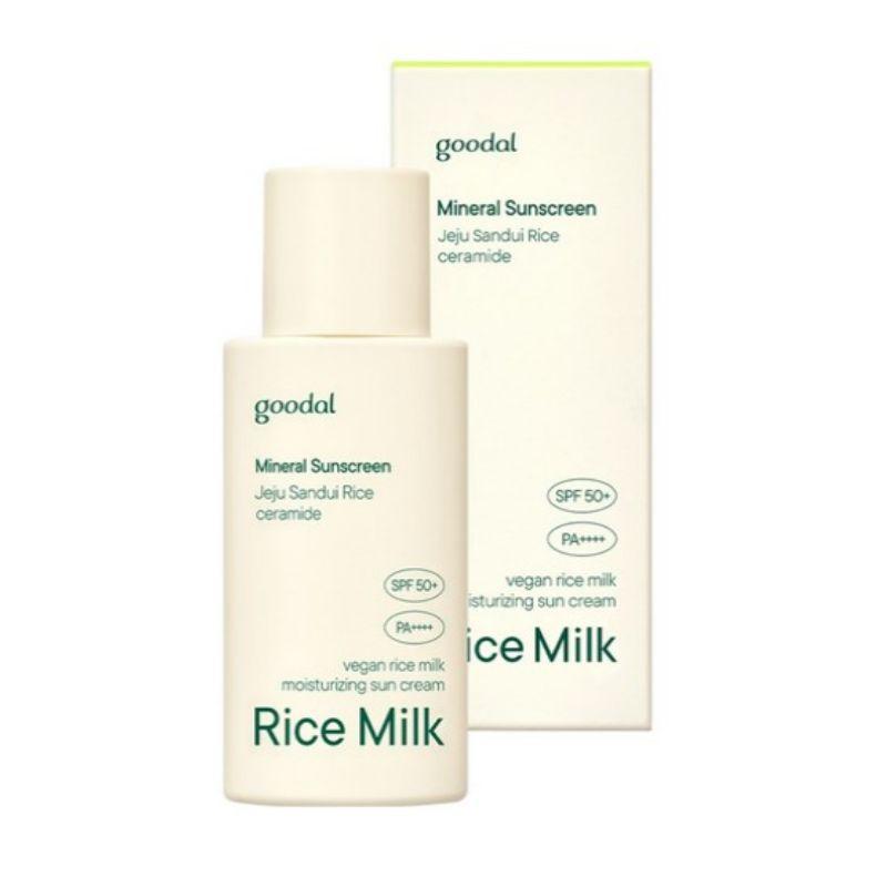 goodal Веганский солнцезащитный крем с рисовым молоком для увлажнения SPF50+ PA++++ 50 мл Увлажняющая легкая защита от УФ для ежедневного использования
goodal Веганский солнцезащитный крем с рисовым молоком для увлажнения SPF50+ PA++++ 50 мл Увлажняющая легкая защита от УФ для ежедневного использования