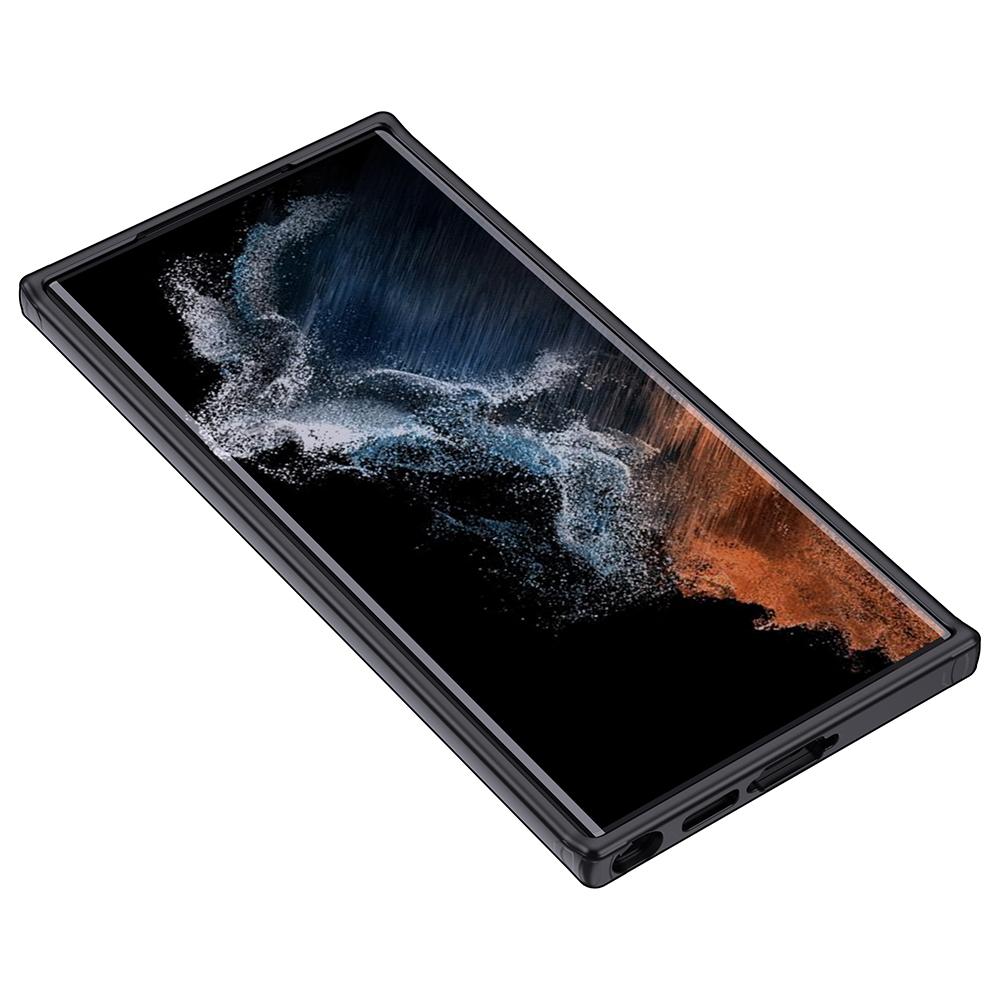 For Samsung Galaxy S23 Ultra TPU Frame PC Back Hybrid Cover Anti-drop Cell Phone Case Matte Black
For Samsung Galaxy S23 Ultra TPU Frame PC Back Hybrid Cover Anti-drop Cell Phone Case Matte Black