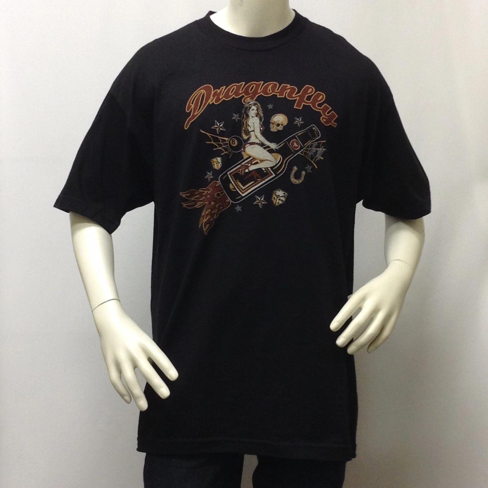 Brand NEW Sexy bikini Rocket Girl Dice Bottle Dragonfly Mens T-Shirt Black XL 2X 2XL
Brand NEW Sexy bikini Rocket Girl Dice Bottle Dragonfly Mens T-Shirt Black XL 2X 2XL