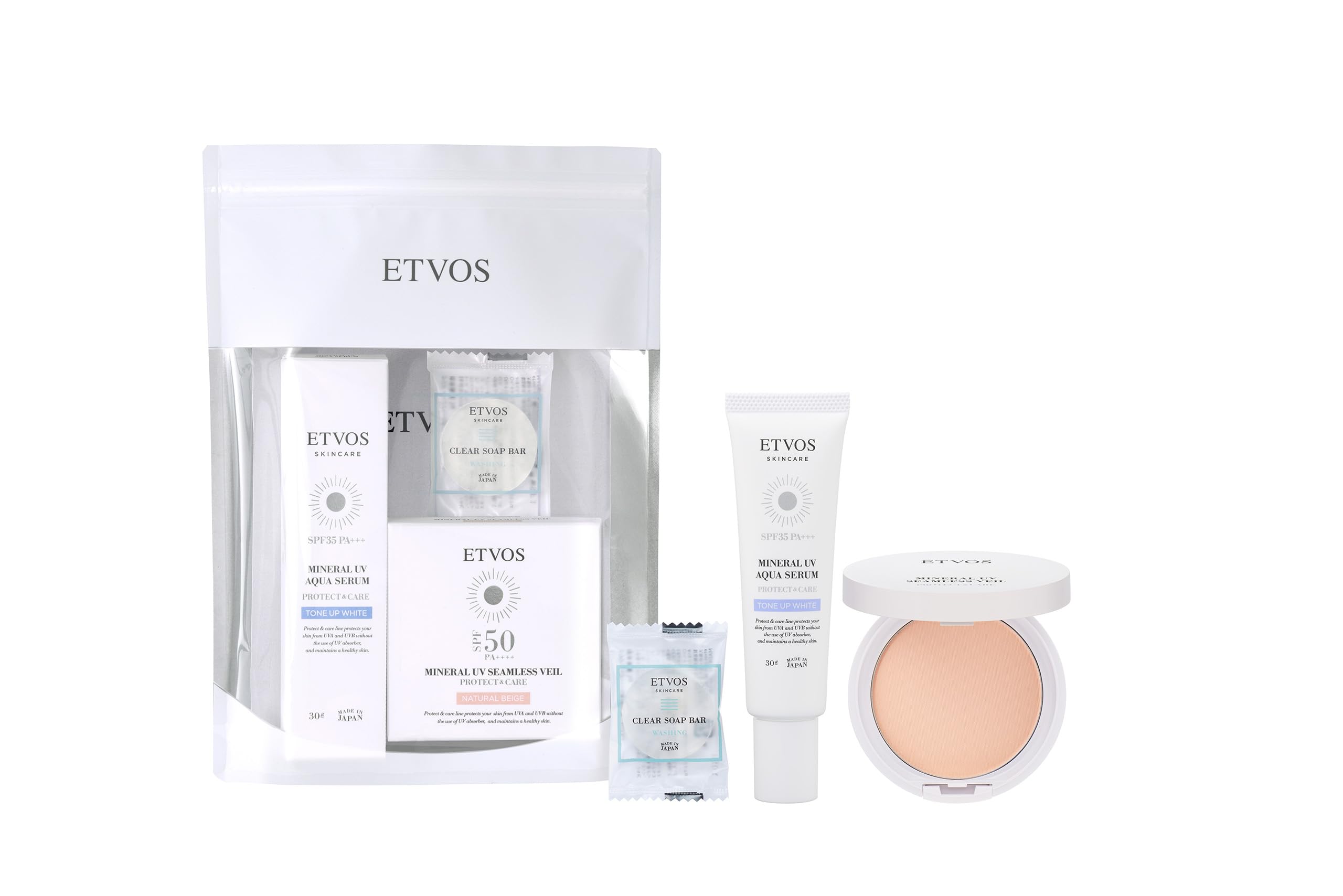 ETVOS Protect Care Limited Kit Для Кожи Летний Макияж Лимитированный Мини-Размер и #Натуральный (Солнцезащитный крем, Макияж, Основа, Финиш, Закрепление, Минеральный, Включено)
ETVOS Protect Care Limited Kit Для Кожи Летний Макияж Лимитированный Мини-Размер и #Натуральный (Солнцезащитный крем, Макияж, Основа, Финиш, Закрепление, Минеральный, Включено)
