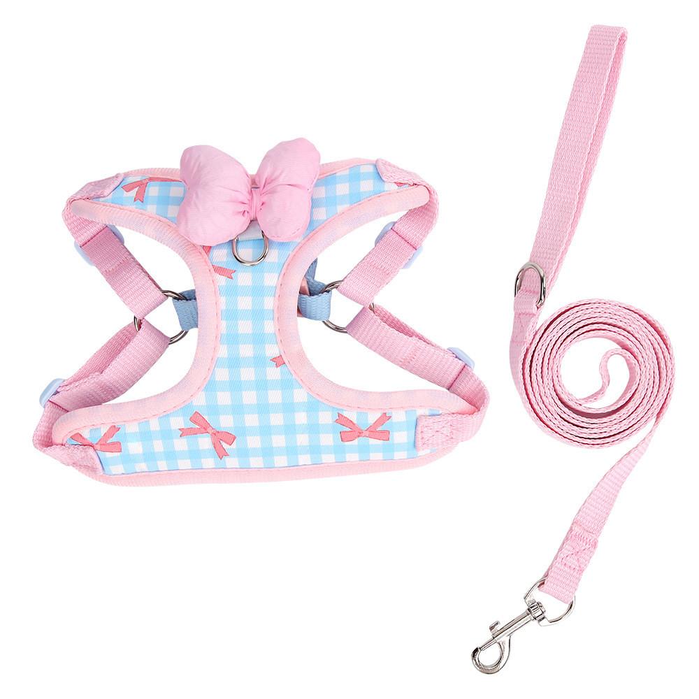 Pet Dog Harness With Bowknot Soft Comfortable No Pull For Small Medium Large Dogs Style A,S
Pet Dog Harness With Bowknot Soft Comfortable No Pull For Small Medium Large Dogs Style A,S
