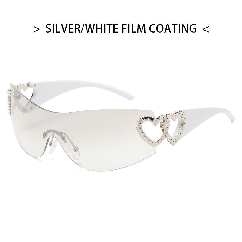KLASSNUM Fashion Designer Sunglasses Women 2026 Luxury Trending Y2k Sun Glasses Woman Heart-Shaped Pink Eyewear UV400 Eyeglasses срібний
KLASSNUM Fashion Designer Sunglasses Women 2026 Luxury Trending Y2k Sun Glasses Woman Heart-Shaped Pink Eyewear UV400 Eyeglasses срібний