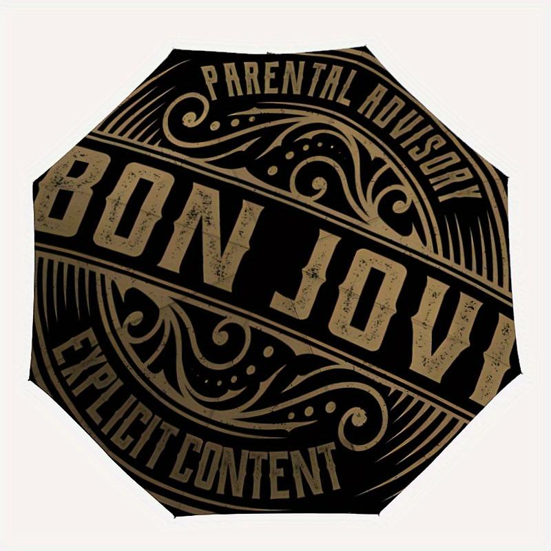 1pc Bon Jovi Auto Cute Umbrella Durable Iron Frame & Plastic Handle, Gift for Men & Women, Sturdy Construction,Playful Design y250826158
1pc Bon Jovi Auto Cute Umbrella Durable Iron Frame & Plastic Handle, Gift for Men & Women, Sturdy Construction,Playful Design y250826158