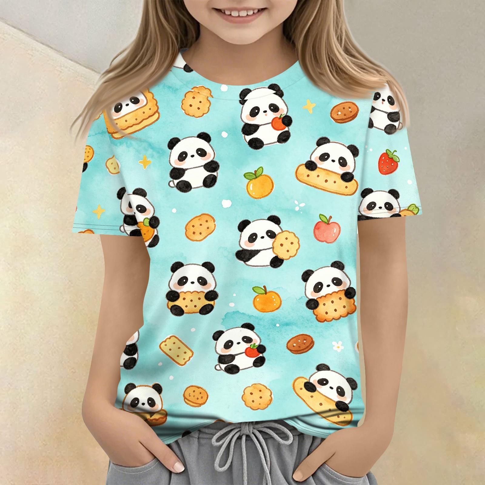Kids Animal Print Short Sleeve T Shirt Casual Loose Fit Crew Neck Top Soft Comfortable Fabric Suitable for Everyday Wear 150
Kids Animal Print Short Sleeve T Shirt Casual Loose Fit Crew Neck Top Soft Comfortable Fabric Suitable for Everyday Wear 150