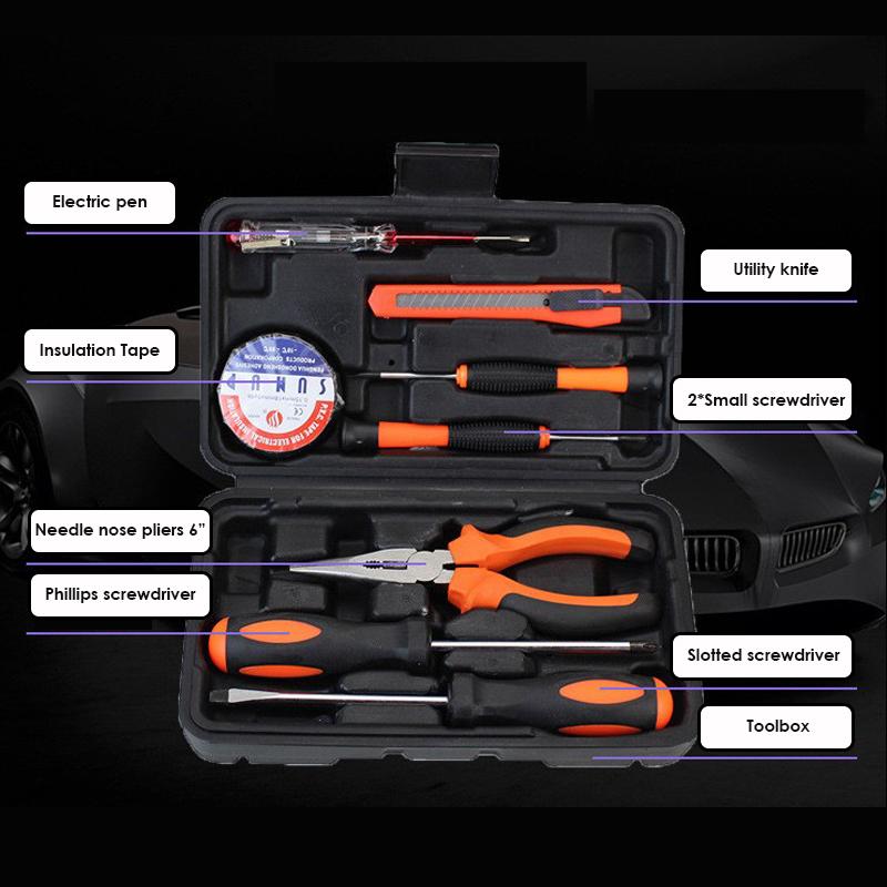 9шт ручной бытовой DIY набор инструментов для ремонта набор ежедневное обслуживание оборудования для дома 9PCS
9шт ручной бытовой DIY набор инструментов для ремонта набор ежедневное обслуживание оборудования для дома 9PCS