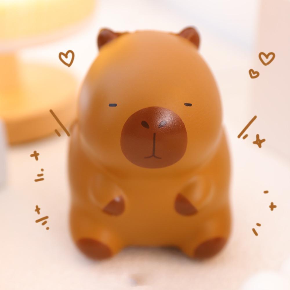 Cute Capybara Decompression Toy Pinching Joy Kawaii Decoration Water Porpoise New Year Gift Present
Cute Capybara Decompression Toy Pinching Joy Kawaii Decoration Water Porpoise New Year Gift Present