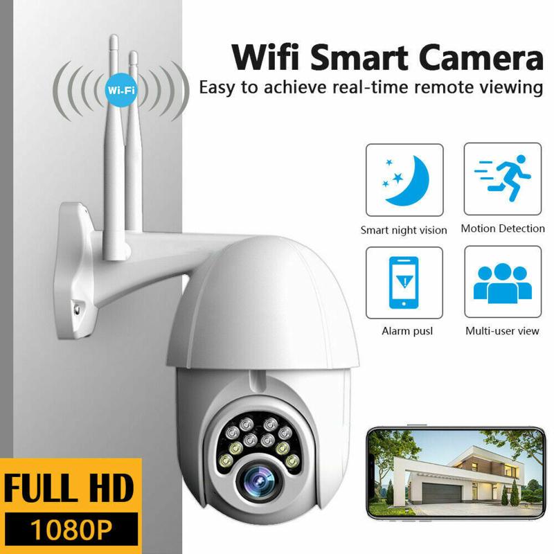 Беспроводная Wi-Fi камера 1080p, наружное видеонаблюдение, Full HD Ptz, интеллектуальное обнаружение движения, инфракрасная домашняя безопасность
Беспроводная Wi-Fi камера 1080p, наружное видеонаблюдение, Full HD Ptz, интеллектуальное обнаружение движения, инфракрасная домашняя безопасность
