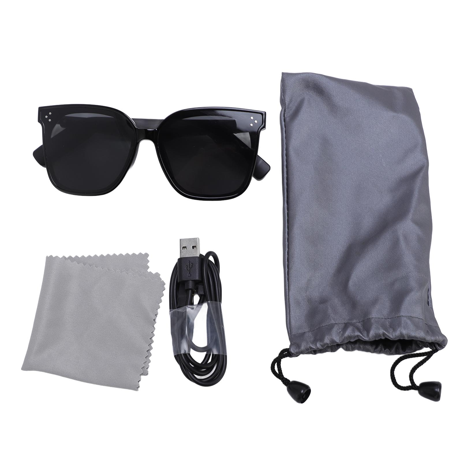 Smart Glasses Built in Stereo Speakers Mic Wireless Polarized Bluetooth Sunglasses for Driving
Smart Glasses Built in Stereo Speakers Mic Wireless Polarized Bluetooth Sunglasses for Driving