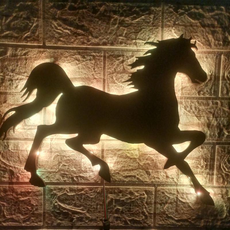 ZK50 Creative Horse Luminous Color Changing LED Wall Lamp Furniture Home Decoration Background Wall Luminous USB Night Light USB plug
ZK50 Creative Horse Luminous Color Changing LED Wall Lamp Furniture Home Decoration Background Wall Luminous USB Night Light USB plug