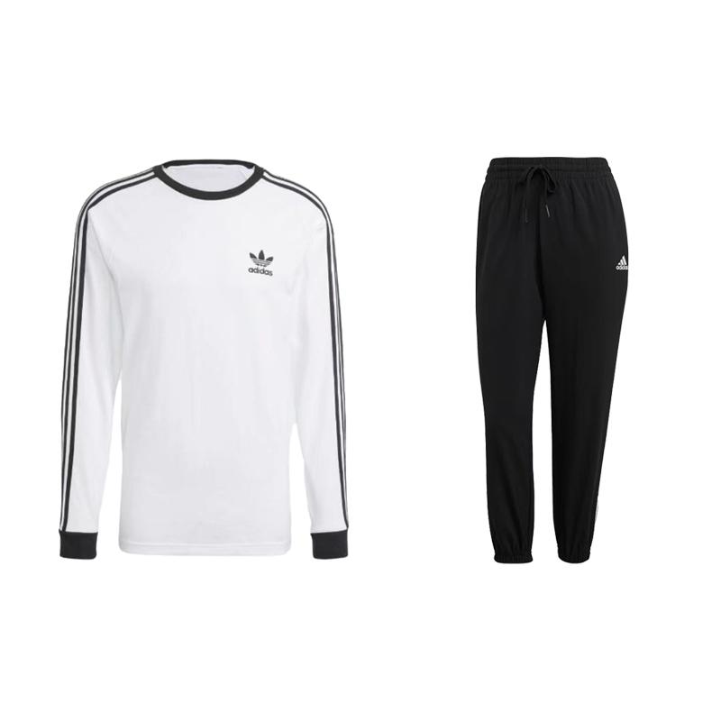 Adidas Urban Functional Striped Crew Neck Long Sleeve Top Comfortable Mid Belt Drawstring Sweatshirt Set Unisex Sweatshirt Set IA4879+GM5559 XS
Adidas Urban Functional Striped Crew Neck Long Sleeve Top Comfortable Mid Belt Drawstring Sweatshirt Set Unisex Sweatshirt Set IA4879+GM5559 XS