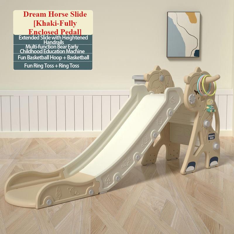 Foldable Toddler Slide Freestanding Baby Climber Playset Kids Slide With Basketball Hoop & Ring Toss Indoor Outdoor Cute Animal Set
Foldable Toddler Slide Freestanding Baby Climber Playset Kids Slide With Basketball Hoop & Ring Toss Indoor Outdoor Cute Animal Set