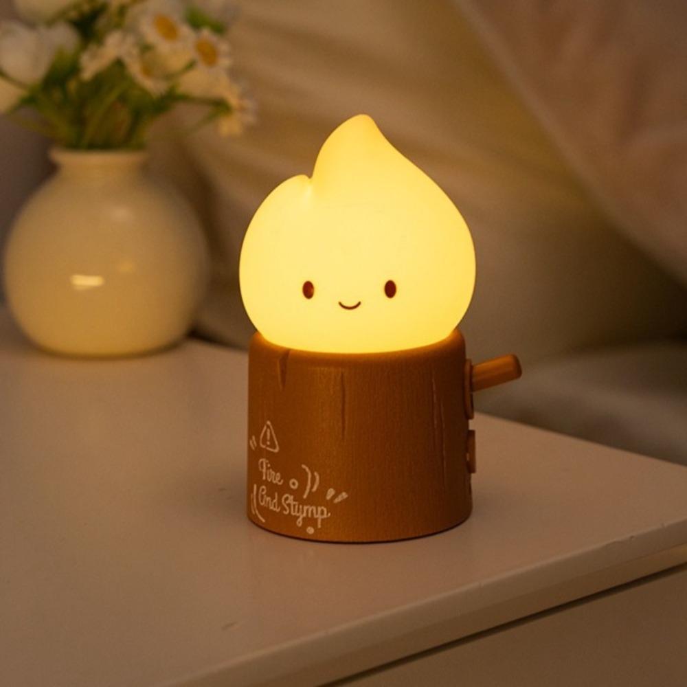 Mini Torch Stump Light Charging LED Tea Lights Candles Tree Stump Night Light Room Decoration
Mini Torch Stump Light Charging LED Tea Lights Candles Tree Stump Night Light Room Decoration