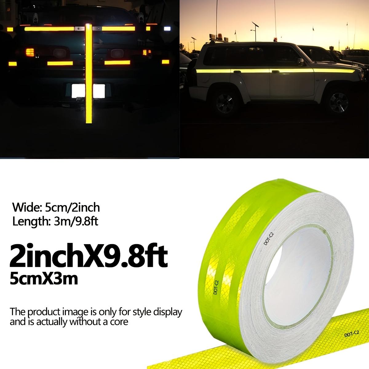 Светоотражающая лента, водонепроницаемая для улицы, DOT-C2, устойчивая к выцветанию, флуоресцентно-зеленая, светоотражающая лента, сильный клей, лента для предупреждения безопасности 5cm
Светоотражающая лента, водонепроницаемая для улицы, DOT-C2, устойчивая к выцветанию, флуоресцентно-зеленая, светоотражающая лента, сильный клей, лента для предупреждения безопасности 5cm