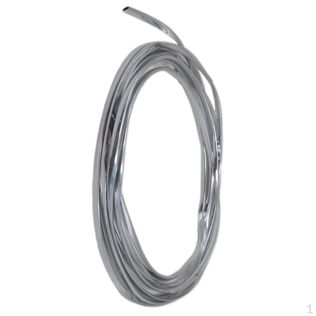 Moulding Chrome Strip Car Truck Door Edge Scratch Protective Cover 6M
Moulding Chrome Strip Car Truck Door Edge Scratch Protective Cover 6M
