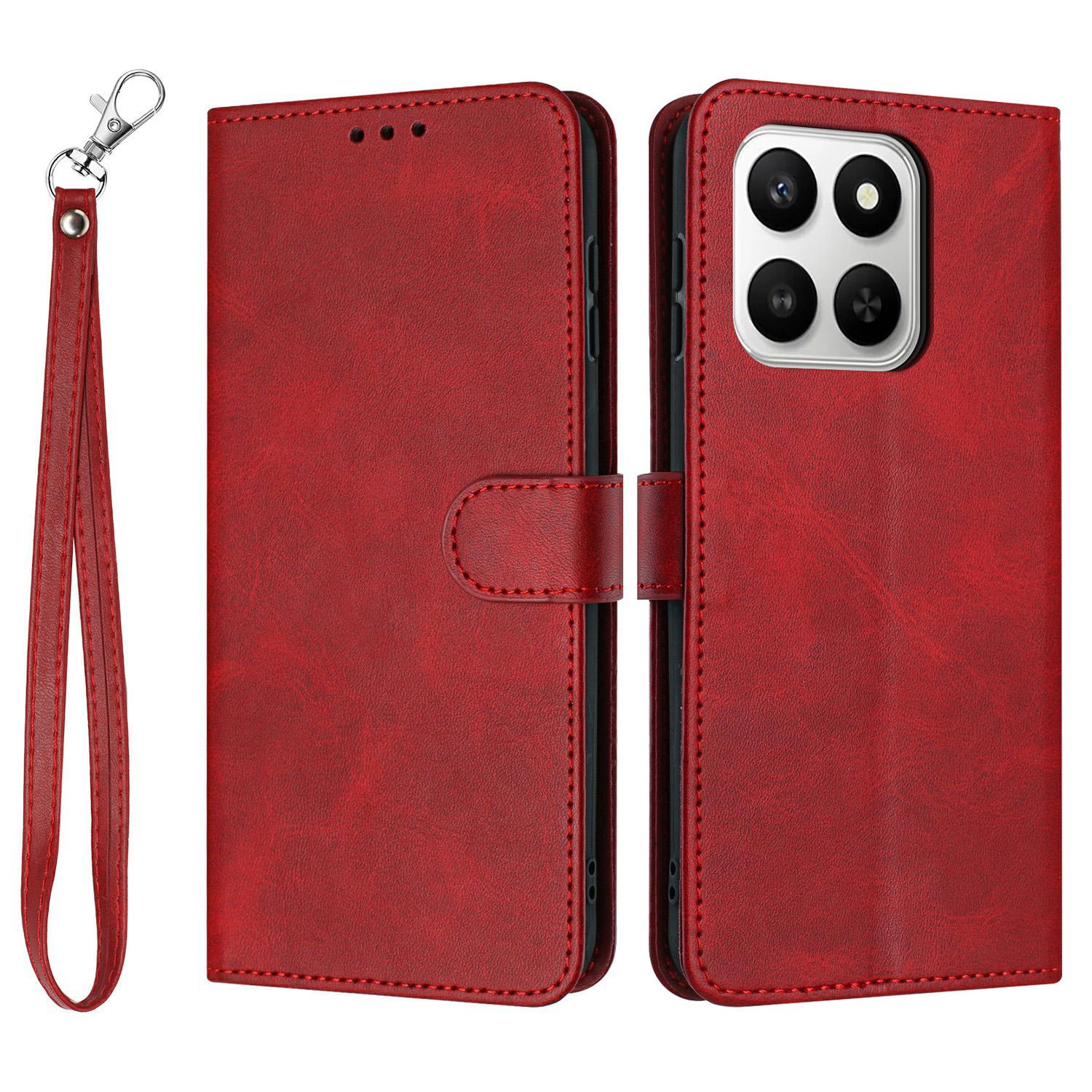 Wallet Case For Honor 400 Smart 5G/4G/X7d 4G/5G Flip Stand Calf Texture PU Leather Phone Cover with Strap
Wallet Case For Honor 400 Smart 5G/4G/X7d 4G/5G Flip Stand Calf Texture PU Leather Phone Cover with Strap