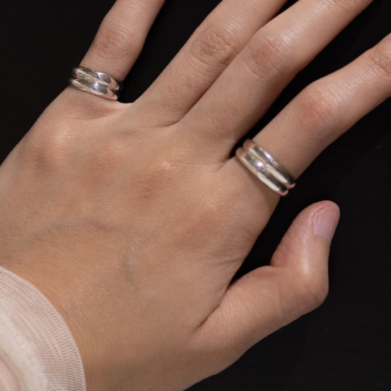 Kiee Oshimu (Silver 925) 008 To Ring 2size (small / medium) 1ea Medium
Kiee Oshimu (Silver 925) 008 To Ring 2size (small / medium) 1ea Medium