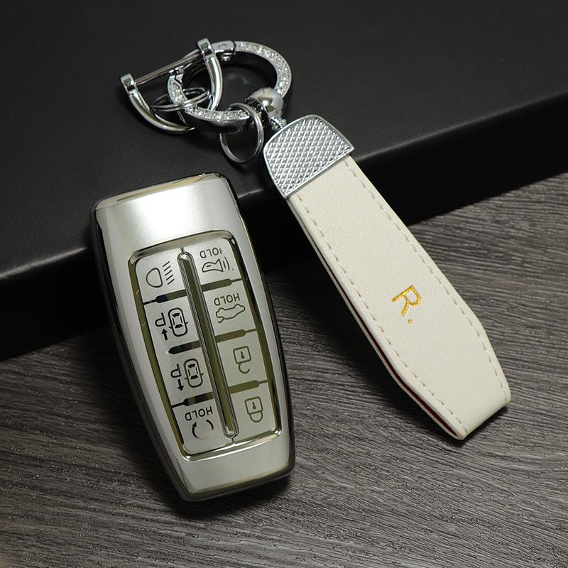 Quicksand TPU Car For Hyundai Genesis GV70 GV80 GV90 2020 2021 2022 Key Case Cover Shell Fob Holder Ring Protector Keychain
Quicksand TPU Car For Hyundai Genesis GV70 GV80 GV90 2020 2021 2022 Key Case Cover Shell Fob Holder Ring Protector Keychain