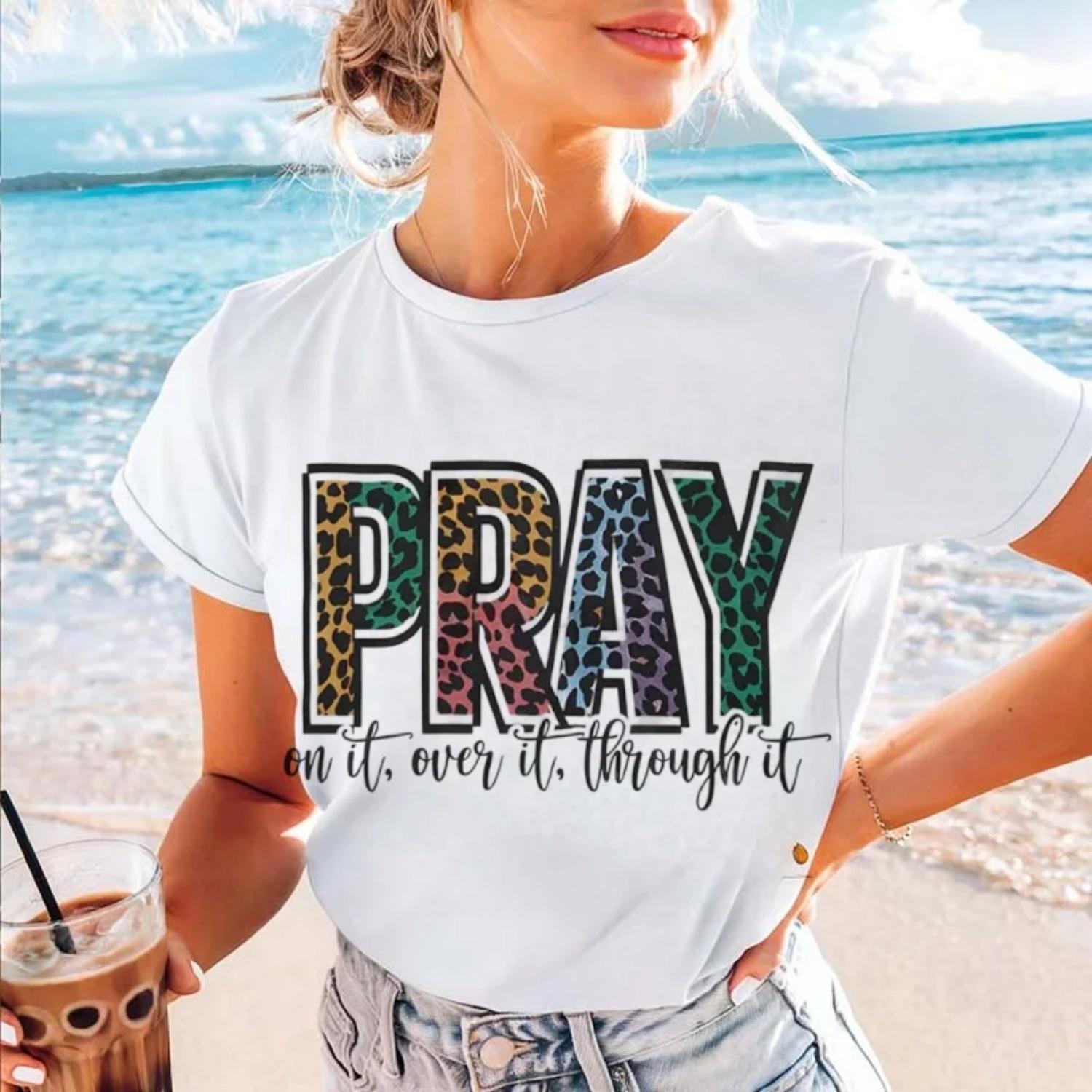 T-Shirt Street Women s Leopard Print Letter Pattern Print Short Sleeved Round Neck Casual Retro Harajuku Clothing T-Shirt Top XXXXXL
T-Shirt Street Women s Leopard Print Letter Pattern Print Short Sleeved Round Neck Casual Retro Harajuku Clothing T-Shirt Top XXXXXL