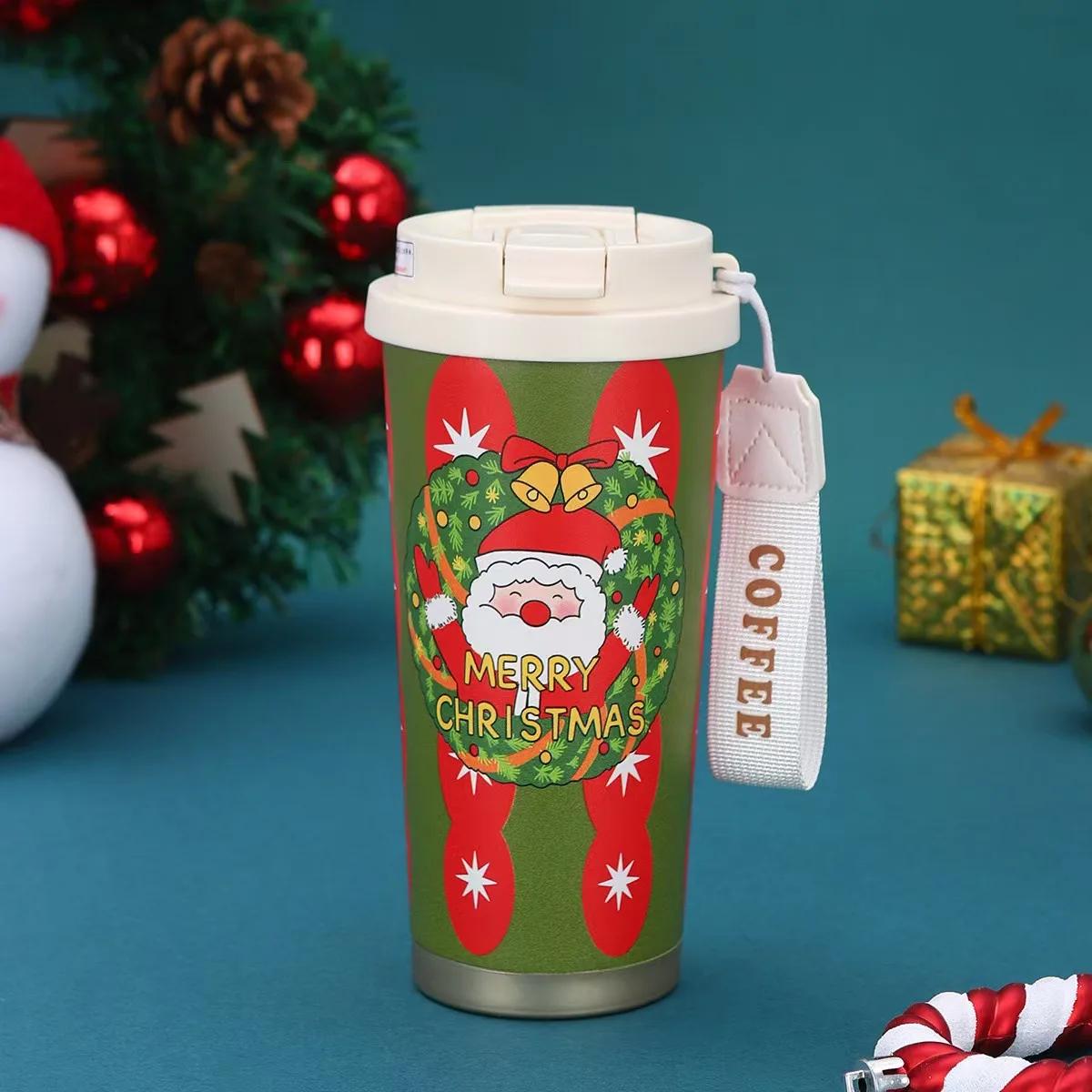 500ml stainless steel christmas insulated coffee thermos cup, portable vacuum travel mug santa claus xmas gift 501-600ml
500ml stainless steel christmas insulated coffee thermos cup, portable vacuum travel mug santa claus xmas gift 501-600ml
