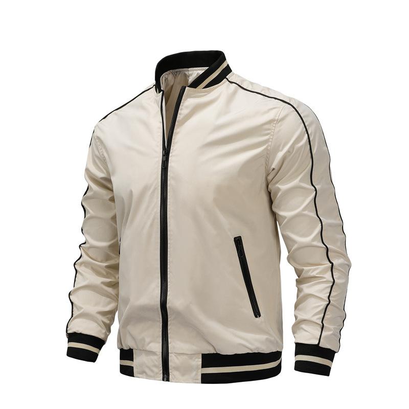 Мужская куртка корейской версии, модная повседневная куртка с воротником-стойкой, мужская бейсбольная майка, весенне-осеннее пальто M белый
Мужская куртка корейской версии, модная повседневная куртка с воротником-стойкой, мужская бейсбольная майка, весенне-осеннее пальто M белый