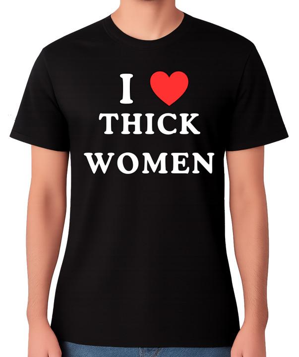 I Love Thick Women Body Positive Statement T-Shirt Funny Unisex Tee 5XL різнокольоровий
I Love Thick Women Body Positive Statement T-Shirt Funny Unisex Tee 5XL різнокольоровий