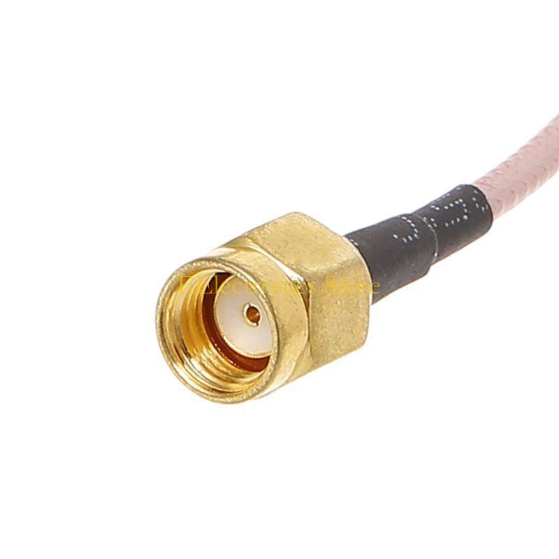 B03C RP SMA Male to F Female Connector Cable RG316 RP SMA-F Adapter Assembly Cables срібний
B03C RP SMA Male to F Female Connector Cable RG316 RP SMA-F Adapter Assembly Cables срібний