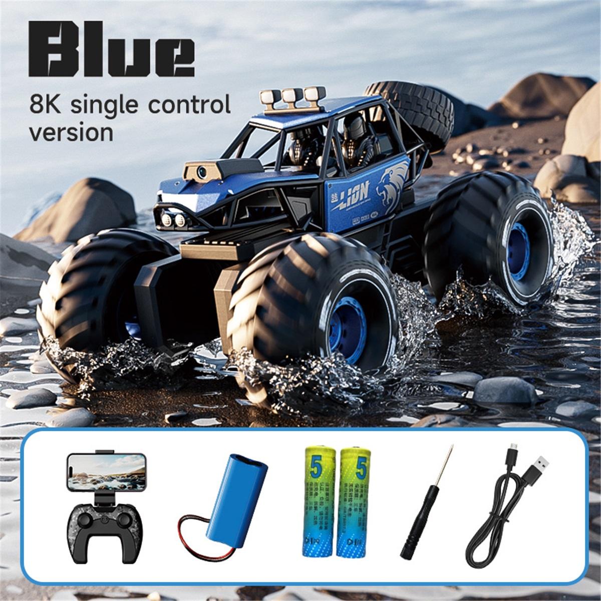 Gesture Control RC Crawler: Amphibious 4WD with HD Camera, IPX7 Waterproof for 50Min All-Terrain Drift & Adventure
Gesture Control RC Crawler: Amphibious 4WD with HD Camera, IPX7 Waterproof for 50Min All-Terrain Drift & Adventure