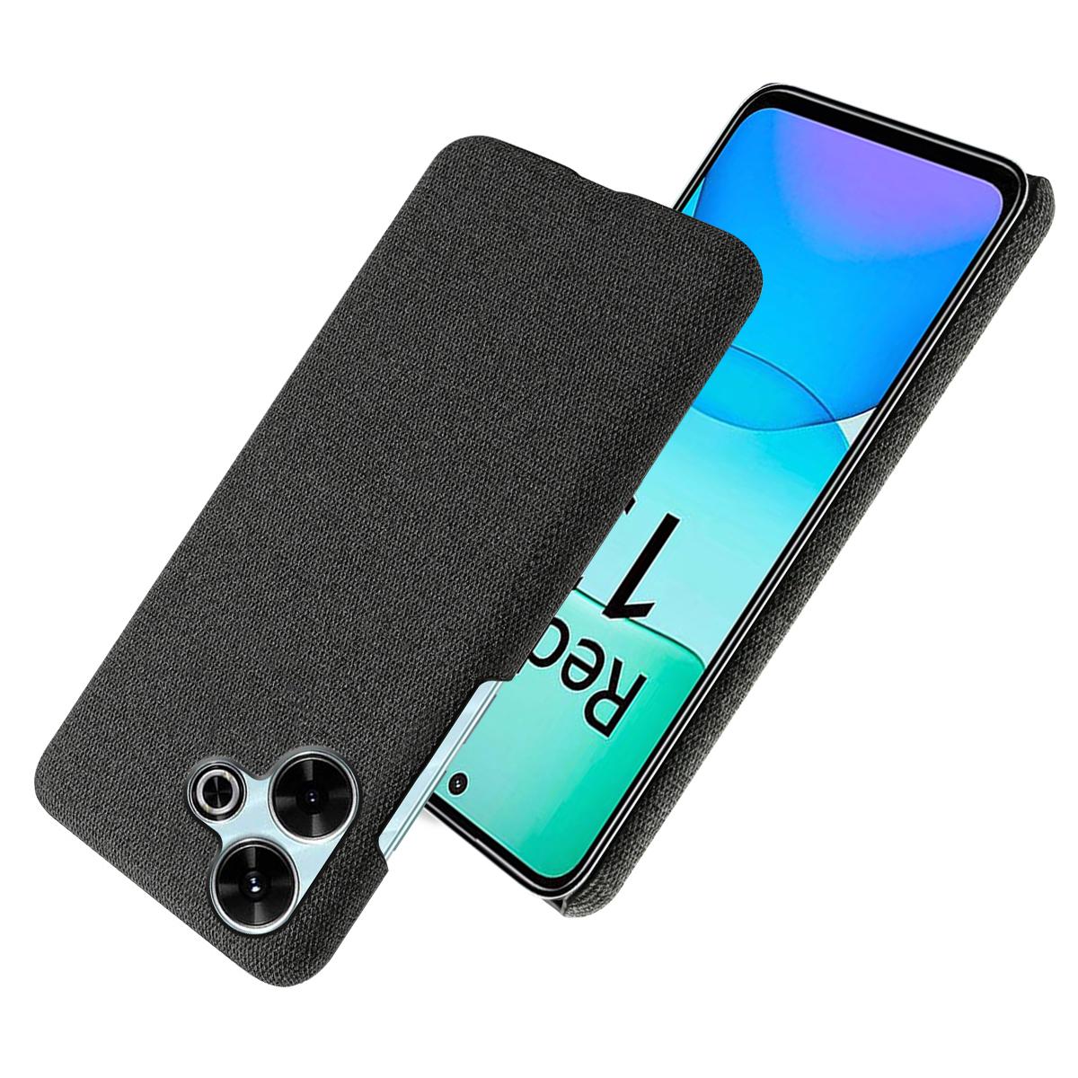 For Xiaomi Redmi 13 4G Case Cloth Texture Anti-Scratch Protective PC Phone Cover Black
For Xiaomi Redmi 13 4G Case Cloth Texture Anti-Scratch Protective PC Phone Cover Black