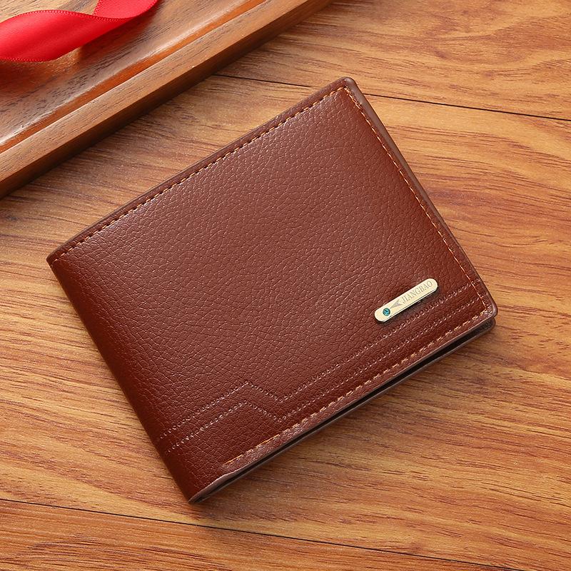 New Men s Wallet Men s Short Wallet Fashion Casual Lychee Pattern Soft Wallet Multi-card Position Card Storage чорний
New Men s Wallet Men s Short Wallet Fashion Casual Lychee Pattern Soft Wallet Multi-card Position Card Storage чорний