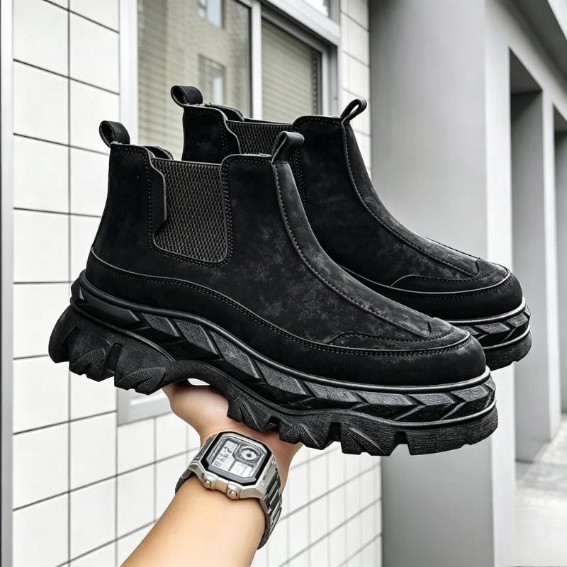 Men s High Top Height Increasing Dr Martens Boots Men s Chunky Soled Versatile Casual Sneakers 44 чорний
Men s High Top Height Increasing Dr Martens Boots Men s Chunky Soled Versatile Casual Sneakers 44 чорний