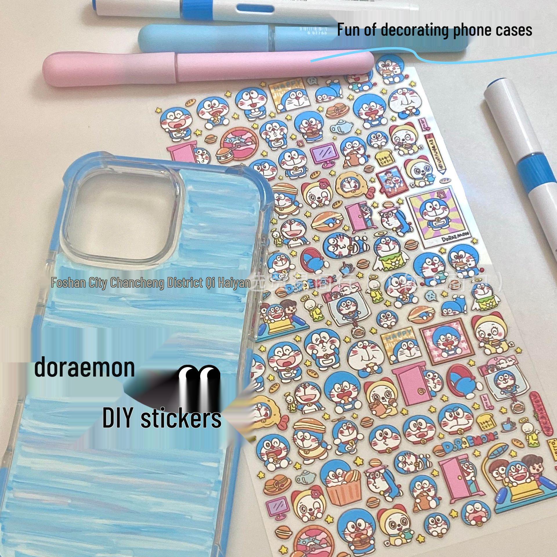 Doraemon Blue Dreamy Dorayaki Embossed Anime Phone Case Sticker L009
Doraemon Blue Dreamy Dorayaki Embossed Anime Phone Case Sticker L009