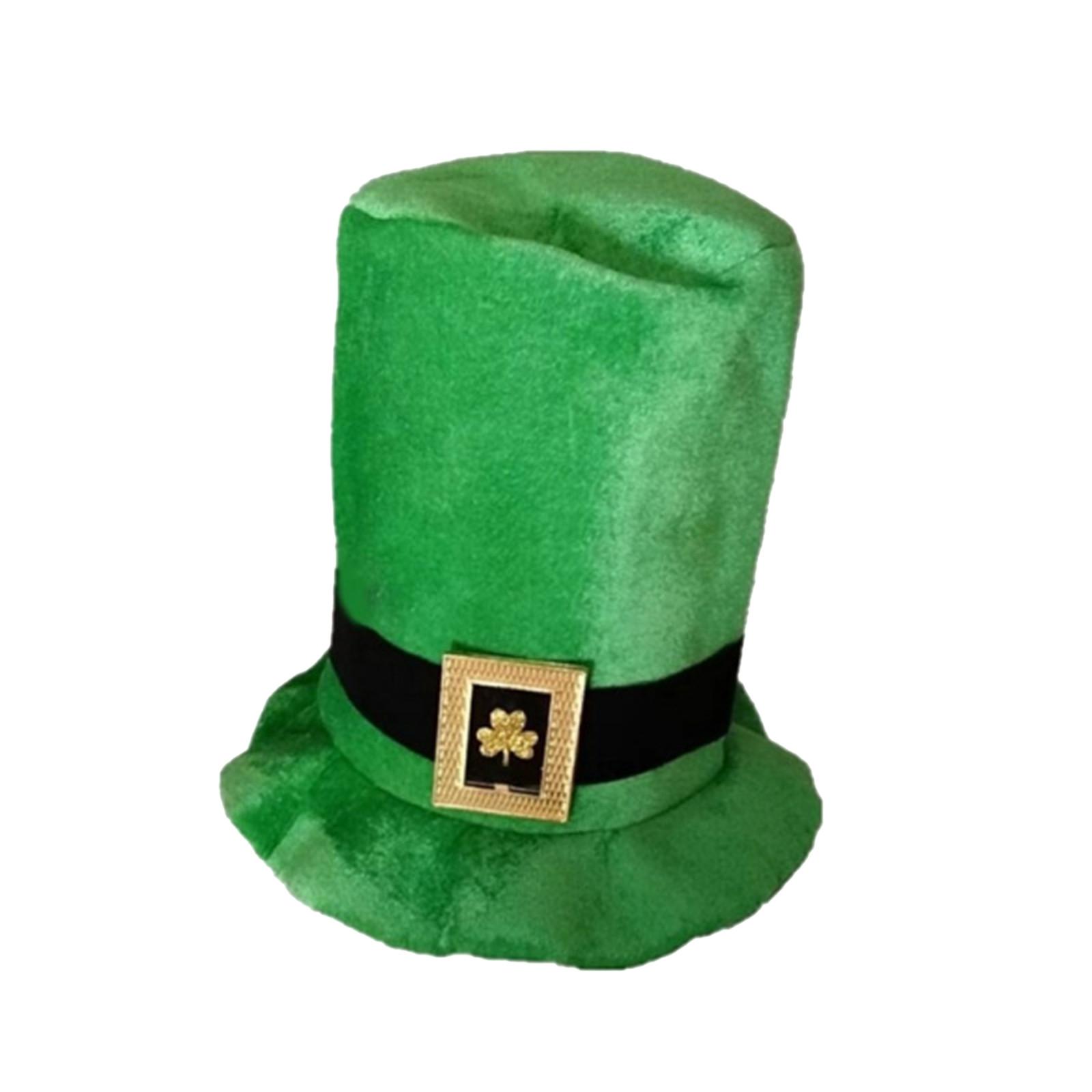 Unisex Stovepipe Hat Irish Shamrock Top Hat Leprechaun Hat Green Irish Hat for Saint. Patrick Day Costume Accessories One Size
Unisex Stovepipe Hat Irish Shamrock Top Hat Leprechaun Hat Green Irish Hat for Saint. Patrick Day Costume Accessories One Size