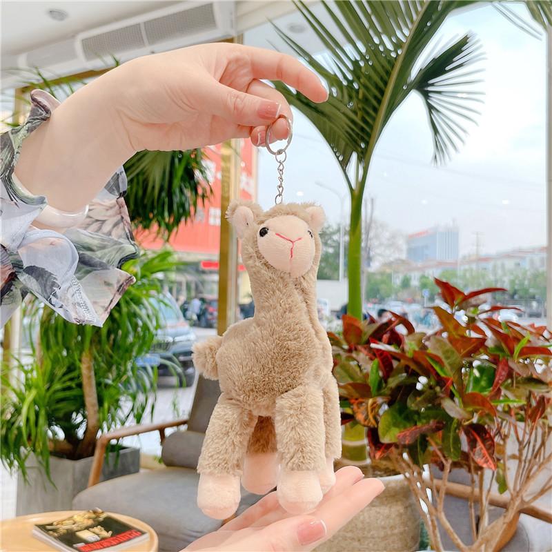 18Cm Cute Alpaca Stuffed Toys Plush Easter Llama Goat Pendant Mini Sheep Doll Animals Plush Keyring Festival Anniversary Gift
18Cm Cute Alpaca Stuffed Toys Plush Easter Llama Goat Pendant Mini Sheep Doll Animals Plush Keyring Festival Anniversary Gift