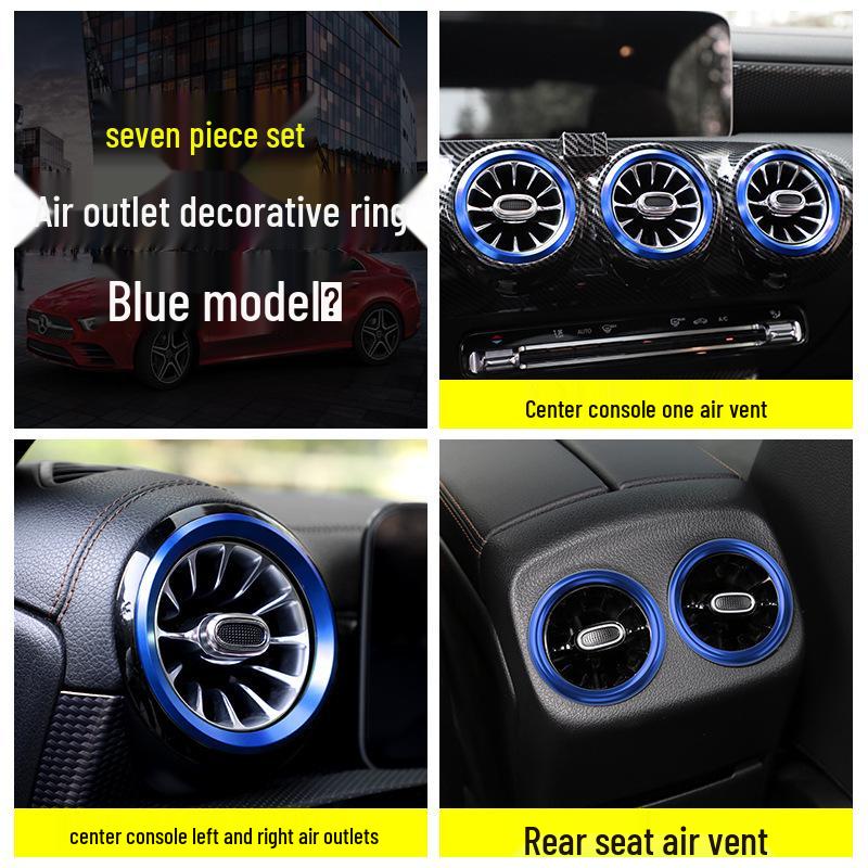 Mercedes-Benz A-Class/GLB/C180L/GLC260L/GLA/CLA Air Vent Ring
Mercedes-Benz A-Class/GLB/C180L/GLC260L/GLA/CLA Air Vent Ring