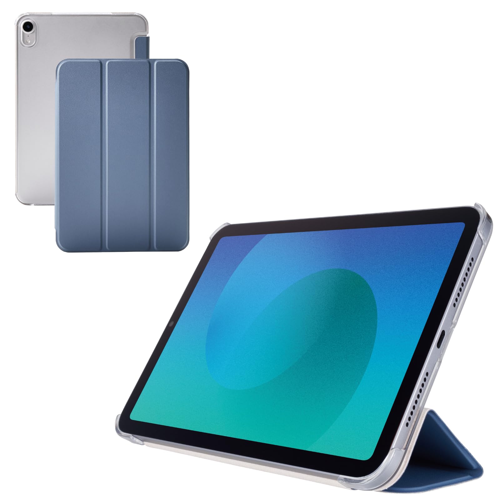 ELECOM iPad mini Pro Mini Case Cover with Two Adjustable Angle Clear Case with Sleep Blue (A17 2024) (6th Generation) Flap, Mode, Gray, TB-A25SWVBG
ELECOM iPad mini Pro Mini Case Cover with Two Adjustable Angle Clear Case with Sleep Blue (A17 2024) (6th Generation) Flap, Mode, Gray, TB-A25SWVBG