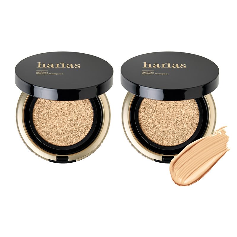 HARIAS (Official) Cushion Foundation, Set of 2, SPF50+, Niacinamide, Quasi-drug, Serum, Foundation, Popular Ranking (Ochre)
HARIAS (Official) Cushion Foundation, Set of 2, SPF50+, Niacinamide, Quasi-drug, Serum, Foundation, Popular Ranking (Ochre)