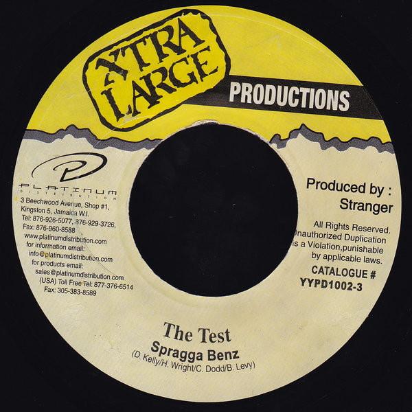 7inch Record SPRAGGA BENZ - The Test YYPD10023 Xtra Large Prod 2000 Jamaica Reggae, Ska & Dub Used
7inch Record SPRAGGA BENZ - The Test YYPD10023 Xtra Large Prod 2000 Jamaica Reggae, Ska & Dub Used