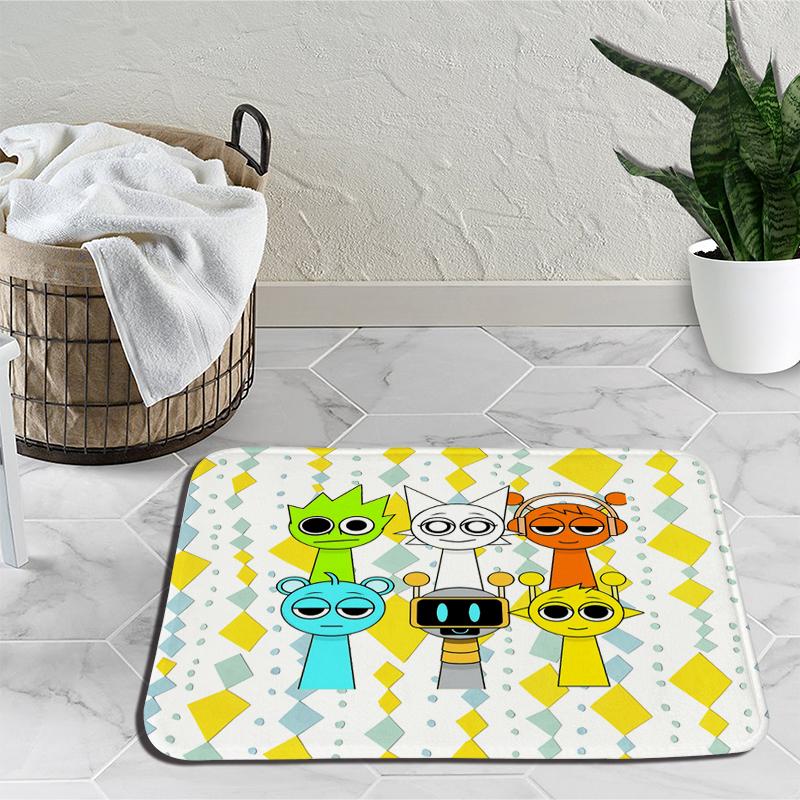 Cartoon Sprunki Incredibox Floor Mat Ins Style Velvet Anti-fouling Домашній ганок Абсорбуючий протиковзкий кухонний килимок 5
Cartoon Sprunki Incredibox Floor Mat Ins Style Velvet Anti-fouling Домашній ганок Абсорбуючий протиковзкий кухонний килимок 5