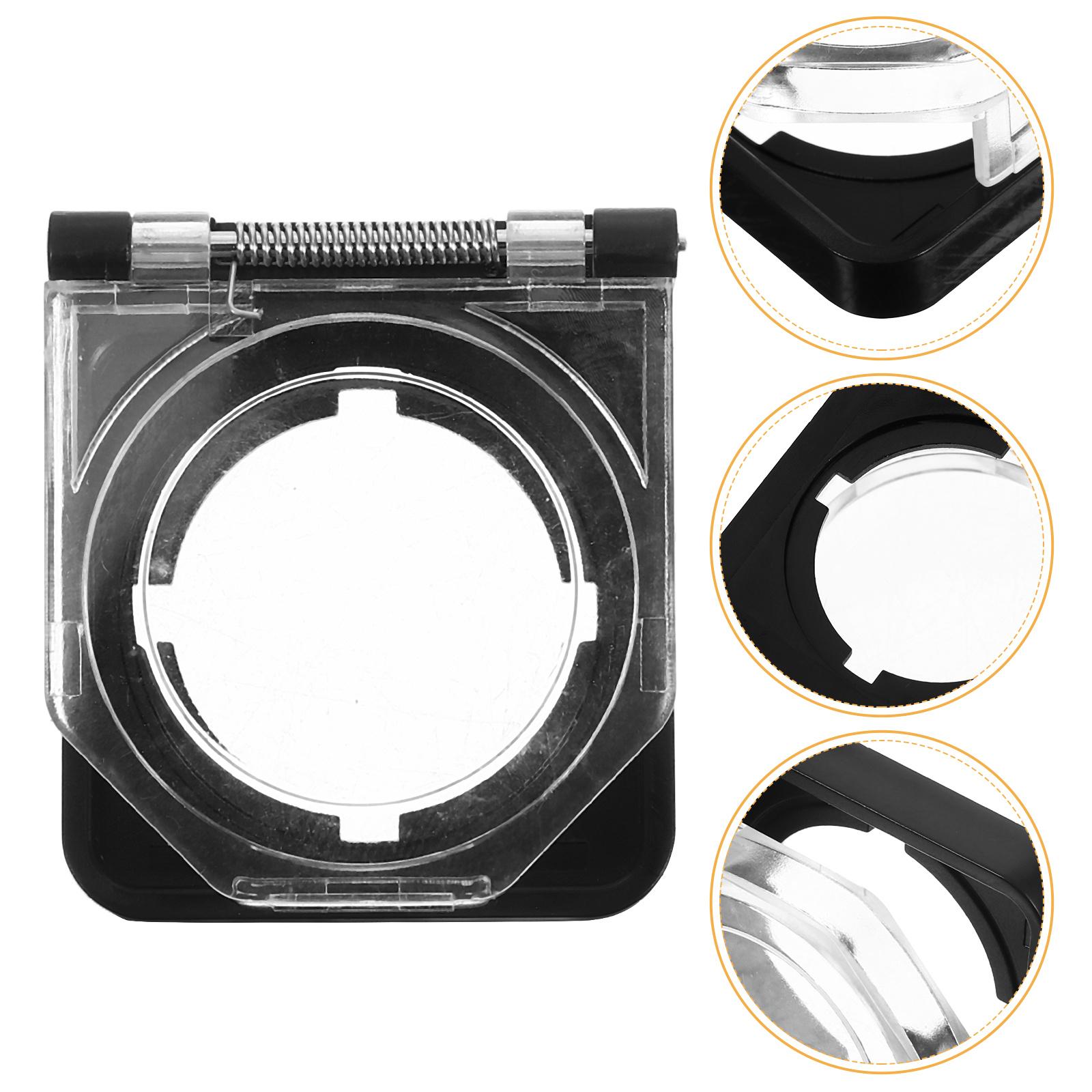 Power Switch Protective Cover Transparent Plastic Button Cap Spring Loaded for Computer Household Appliances Safety other
Power Switch Protective Cover Transparent Plastic Button Cap Spring Loaded for Computer Household Appliances Safety other