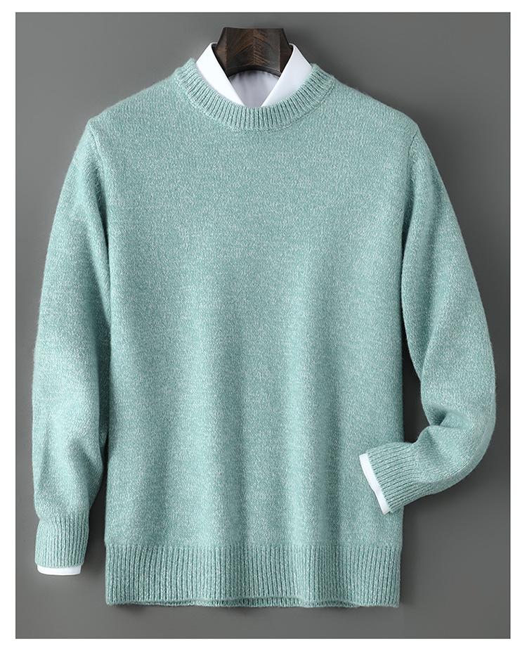 Men s Heather Wool Sweater - Winter Three-Strand Knit, Round Neck, Loose Fit, 100% Pure Wool, New Style, Warm Base Layer. Double Extra Large зелений
Men s Heather Wool Sweater - Winter Three-Strand Knit, Round Neck, Loose Fit, 100% Pure Wool, New Style, Warm Base Layer. Double Extra Large зелений