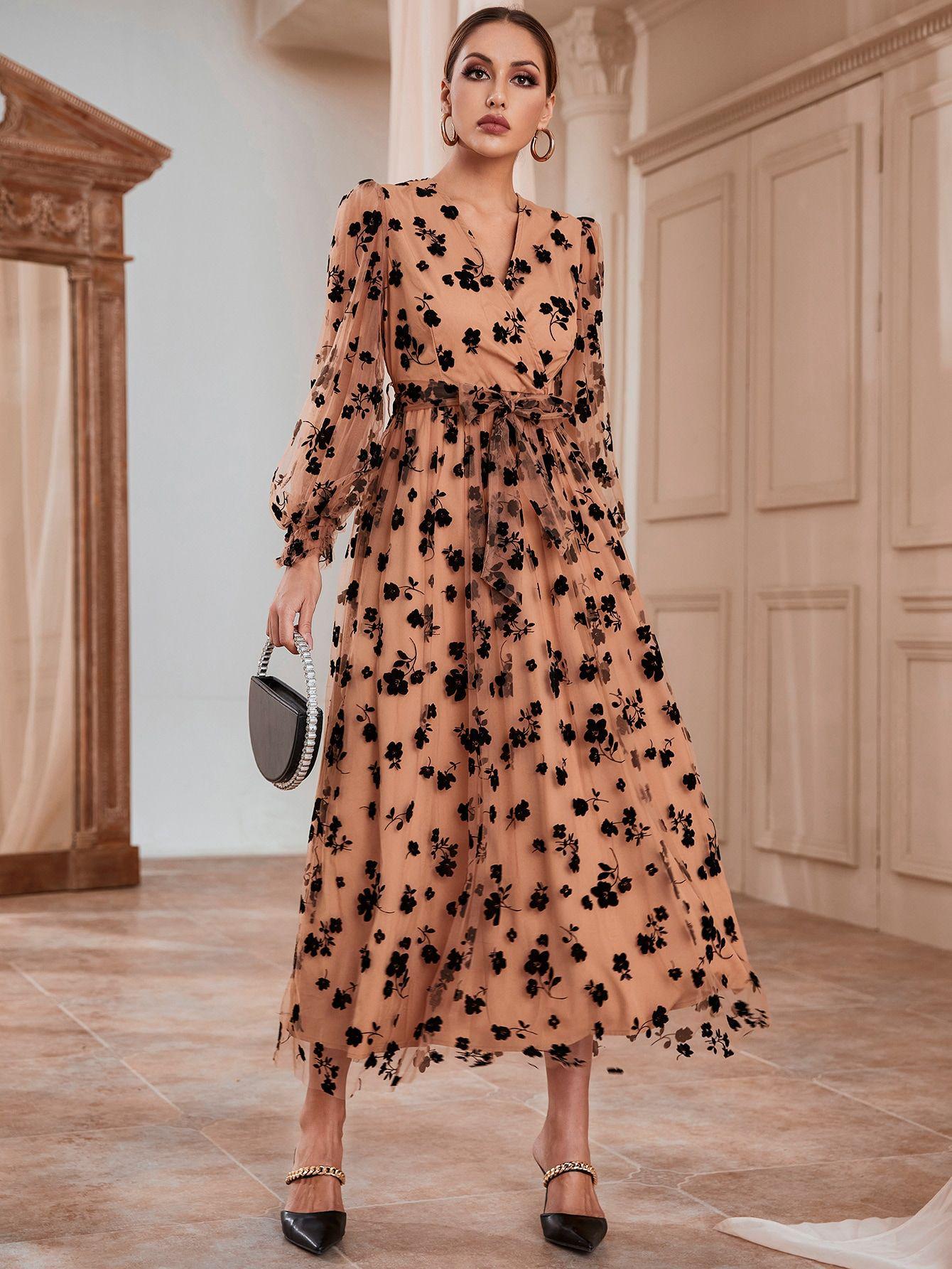 Elegant Spring/Summer Flocked Mesh Dress with Belt - Women s Fashion for Cross-Border Trade in Europe, America, Middle East Small лимонно-жовтий колір
Elegant Spring/Summer Flocked Mesh Dress with Belt - Women s Fashion for Cross-Border Trade in Europe, America, Middle East Small лимонно-жовтий колір