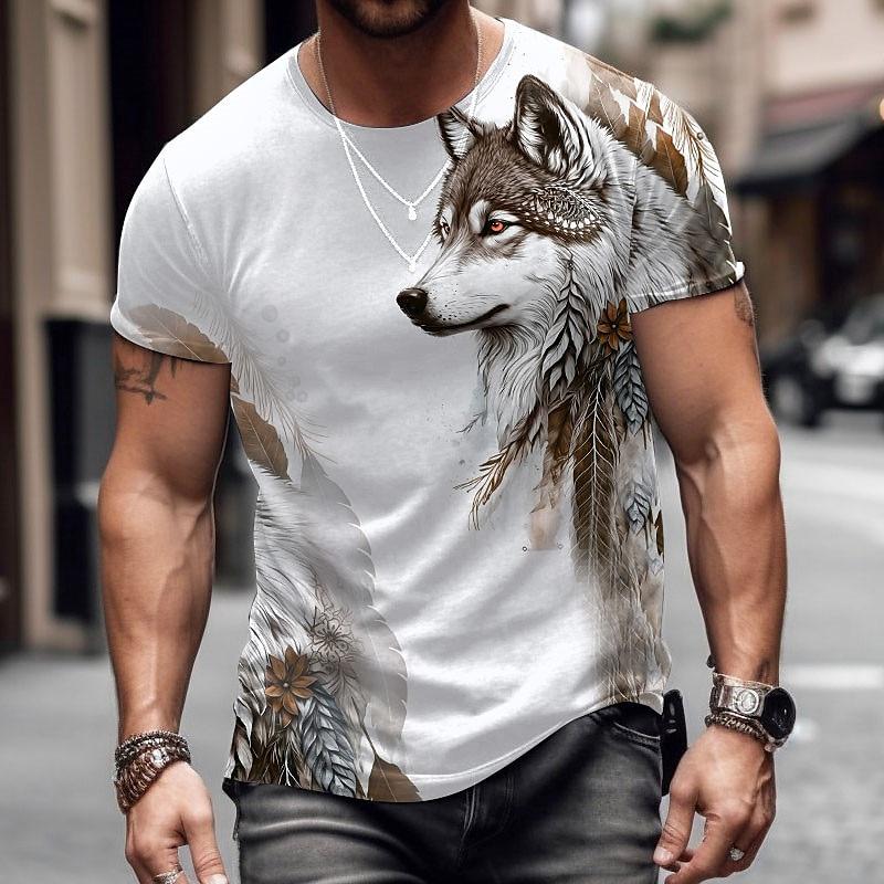 Engraçado Lobo Padrão T Camisa Para Homem Casual O-Pescoço Manga Curta Solta Topos Moda 3D Animal Impressão Camisetas Verão Roupas de Rua S
Engraçado Lobo Padrão T Camisa Para Homem Casual O-Pescoço Manga Curta Solta Topos Moda 3D Animal Impressão Camisetas Verão Roupas de Rua S